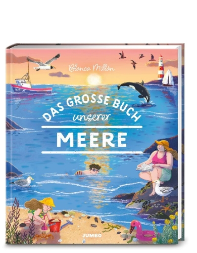 Buchcover und Innenansicht für das Buch: Das große Buch unserer Meere