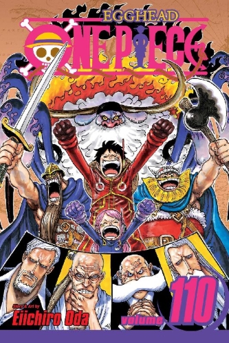 Buchcover und Innenansicht für das Buch: One Piece, Vol. 110