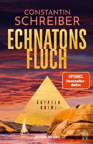 Buchcover und Innenansicht für das Buch: Echnatons Fluch