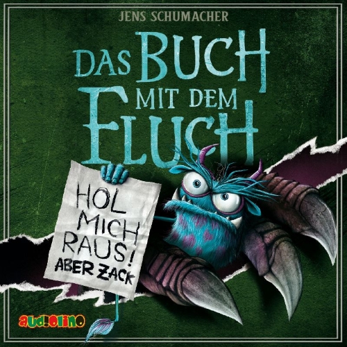 Buchcover und Innenansicht für das Buch: Das Buch mit dem Fluch 02: Hol mich raus, aber zack!