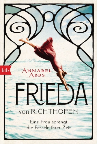 Buchcover und Innenansicht für das Buch: Frieda  - A Novel of the real Lady Chatterley