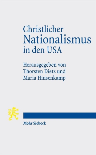Buchcover und Innenansicht für das Buch: Christlicher Nationalismus in den USA