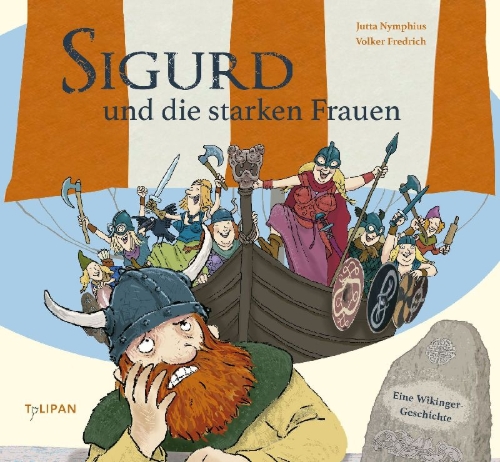 Buchcover und Innenansicht für das Buch: Sigurd und die starken Frauen