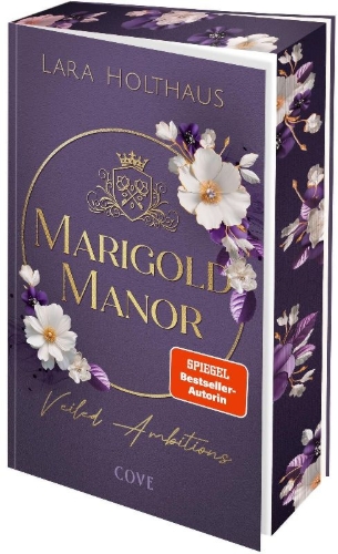 Buchcover und Innenansicht für das Buch: Marigold Manor 2: Veiled Ambitions
