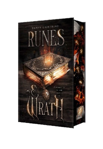 Buchcover und Innenansicht für das Buch: Runes & Wrath