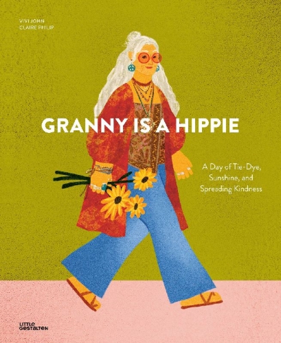 Buchcover und Innenansicht für das Buch: Granny is a Hippie