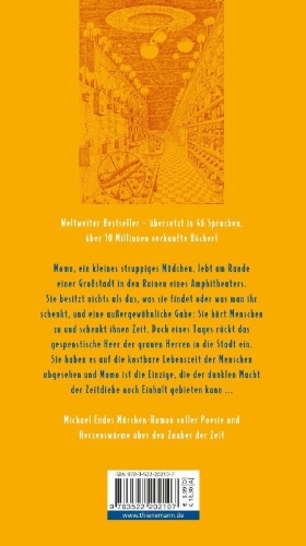 Buchcover und Innenansicht für das Buch: Momo. Schulausgabe