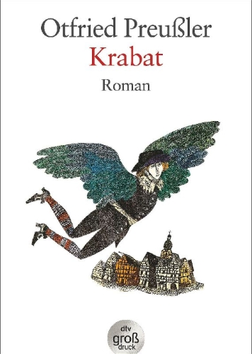 Buchcover und Innenansicht für das Buch: Krabat. Großdruck