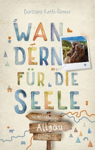 Buchcover und Innenansicht für das Buch: Allgäu. Wandern für die Seele