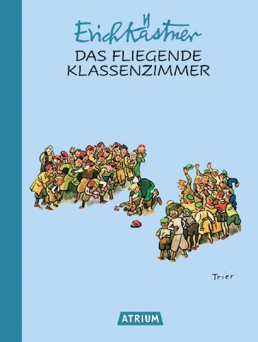 Buchcover und Innenansicht für das Buch: Das fliegende Klassenzimmer