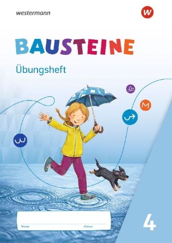 Buchcover und Innenansicht für das Buch: BAUSTEINE Sprachbuch 4. Übungsheft