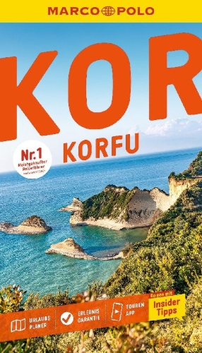 Buchcover und Innenansicht für das Buch: MARCO POLO Reiseführer Korfu