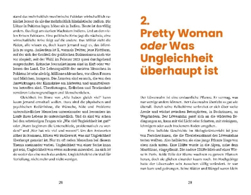 Buchcover und Innenansicht für das Buch: Mehr als Geld