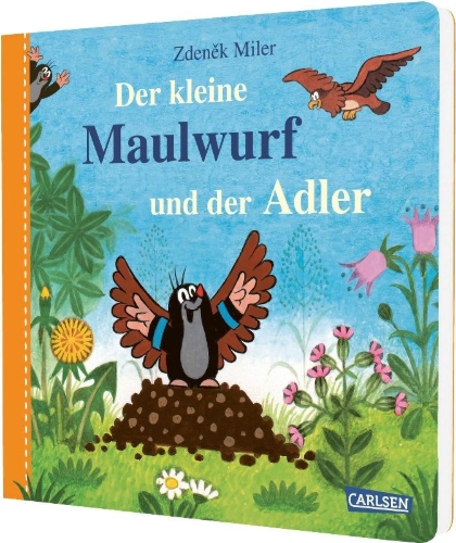 Buchcover und Innenansicht für das Buch: Der kleine Maulwurf und der Adler