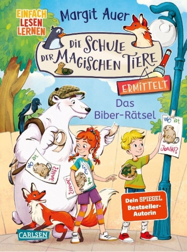Buchcover und Innenansicht für das Buch: Die Schule der magischen Tiere ermittelt Neuausgabe 7: Das Biber-Rätsel