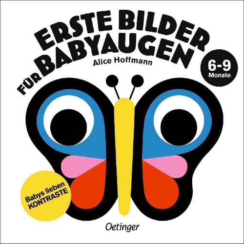 Buchcover und Innenansicht für das Buch: Erste Bilder für Babyaugen. 6-9 Monate