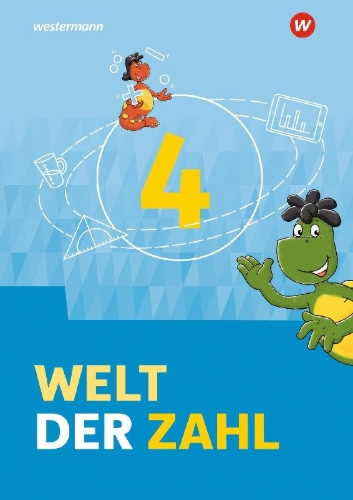 Buchcover und Innenansicht für das Buch: Welt der Zahl 4. Schulbuch. Allgemeine Ausgabe