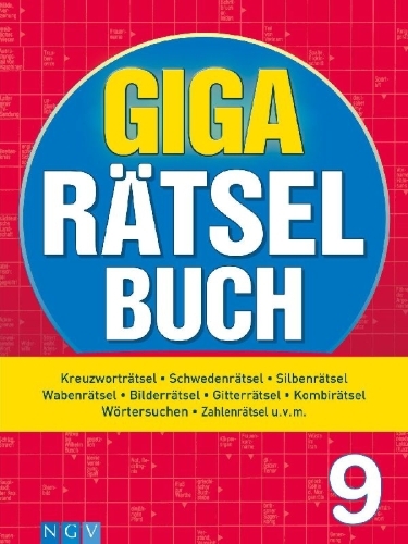 Buchcover und Innenansicht für das Buch: Giga-Rätselbuch 9