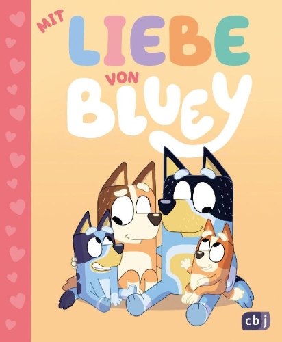 Buchcover und Innenansicht für das Buch: Bluey - Love from Bluey