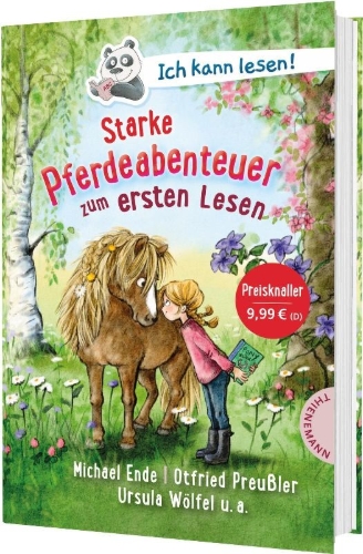 Buchcover und Innenansicht für das Buch: Ich kann lesen!: Starke Pferdeabenteuer zum ersten Lesen