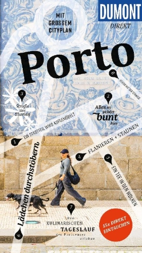 Buchcover und Innenansicht für das Buch: DUMONT direkt Reiseführer Porto