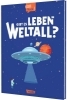 Buchcover und Innenansicht für das Buch: Big Questions Answered: Is there Alien Life in Outer Space?