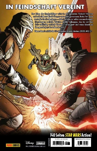 Buchcover und Innenansicht für das Buch: Star Wars: Bounty Hunters #12-#17