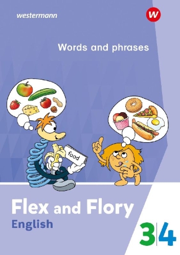 Buchcover und Innenansicht für das Buch: Flex and Flory 3-4. Words and phrases