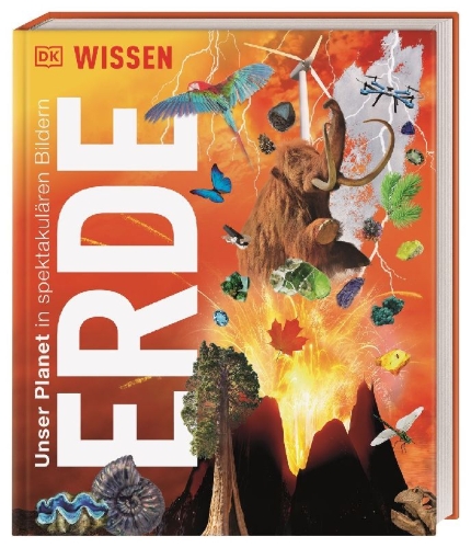 Buchcover und Innenansicht für das Buch: DK Wissen. Erde