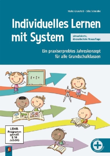 Buchcover und Innenansicht für das Buch: Individuelles Lernen mit System