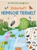 Buchcover und Innenansicht für das Buch: Naturforscher-Kids - Stickerheft Heimische Tierwelt