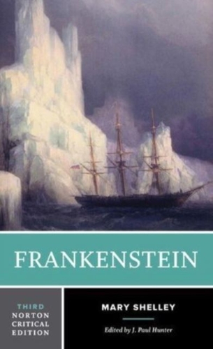 Buchcover und Innenansicht für das Buch: Frankenstein
