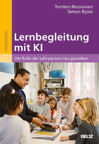 Buchcover und Innenansicht für das Buch: Lernbegleitung mit KI