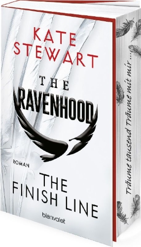 Buchcover und Innenansicht für das Buch: The Finish Line (The Ravenhood 3)