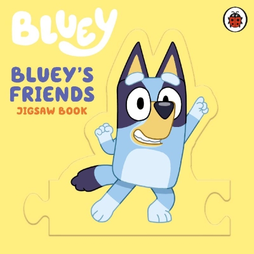 Buchcover und Innenansicht für das Buch: Bluey: Bluey's Friends