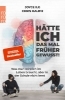 Buchcover und Innenansicht für das Buch: Hätte ich das mal früher gewusst!