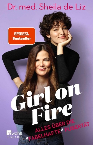 Buchcover und Innenansicht für das Buch: Girl on Fire