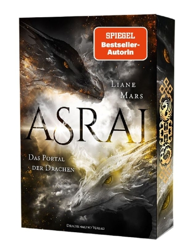 Buchcover und Innenansicht für das Buch: Asrai - Das Portal der Drachen
