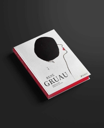 Buchcover und Innenansicht für das Buch: René Gruau