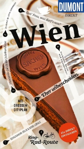 Buchcover und Innenansicht für das Buch: DUMONT direkt Reiseführer Wien