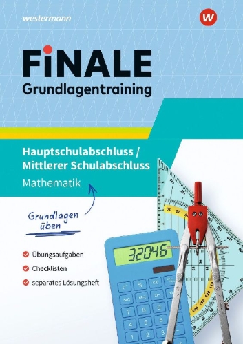Buchcover und Innenansicht für das Buch: FiNALE Grundlagentraining - Hauptschulabschluss, Mittlerer Schulabschluss