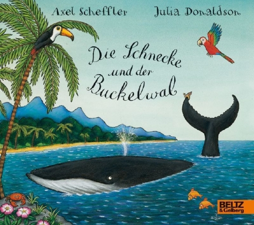 Buchcover und Innenansicht für das Buch: The Snail and the Whale (Board Book)