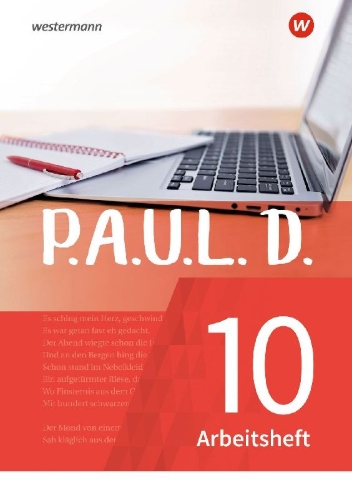 Buchcover und Innenansicht für das Buch: P.A.U.L. D. (Paul) 10. Arbeitsheft. Für Gymnasien und Gesamtschulen - Neubearbeitung