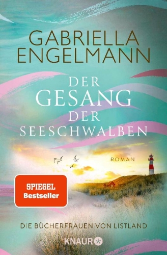 Buchcover und Innenansicht für das Buch: Die Bücherfrauen von Listland. Der Gesang der Seeschwalben