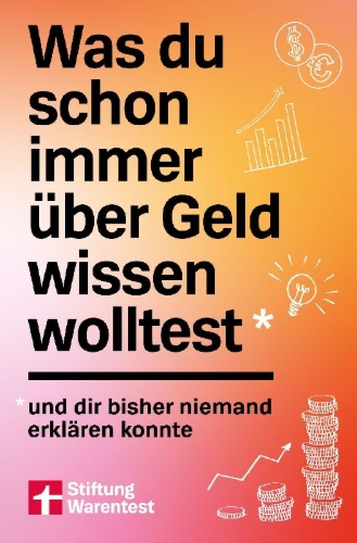 Buchcover und Innenansicht für das Buch: Was du schon immer über Geld wissen wolltest