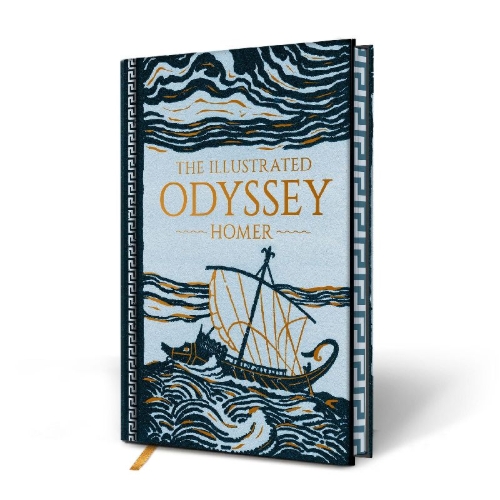 Buchcover und Innenansicht für das Buch: The Illustrated Odyssey