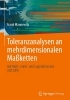 Buchcover und Innenansicht für das Buch: Toleranzanalysen an mehrdimensionalen Maßketten
