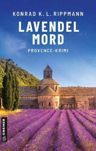 Buchcover und Innenansicht für das Buch: Lavendelmord