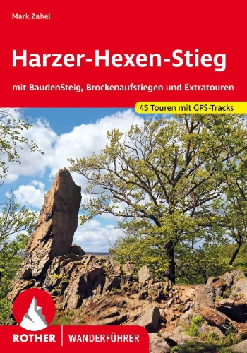 Buchcover und Innenansicht für das Buch: Harzer-Hexen-Stieg