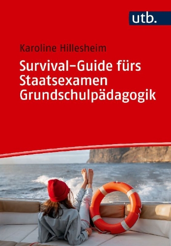 Buchcover und Innenansicht für das Buch: Survival-Guide fürs Staatsexamen Grundschulpädagogik